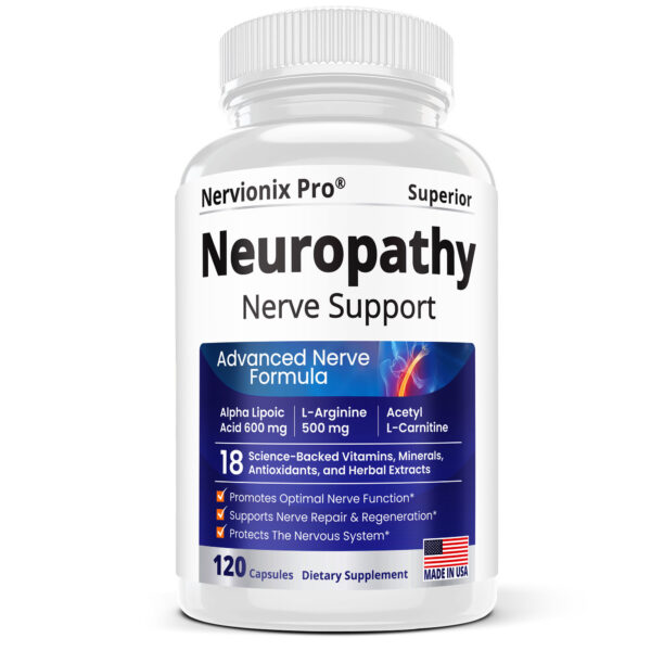 Nervionix Neuropathy Supplement – 600 mg Alpha Lipoic Acid