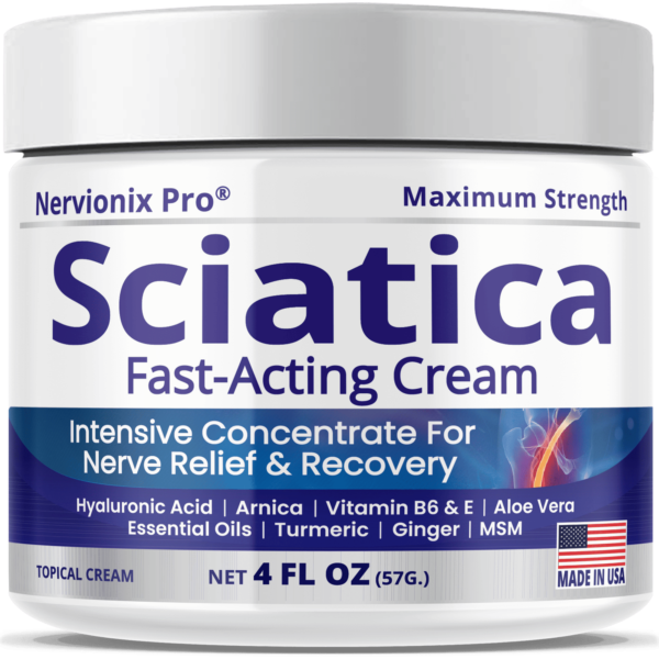 Nervionix Sciatica Cream – Cooling & Calming Relief