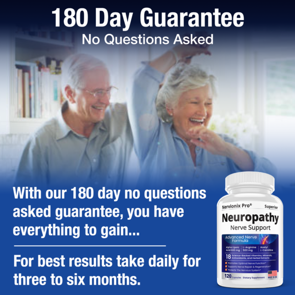 Nervionix Neuropathy Supplement – 600 mg Alpha Lipoic Acid - Image 3